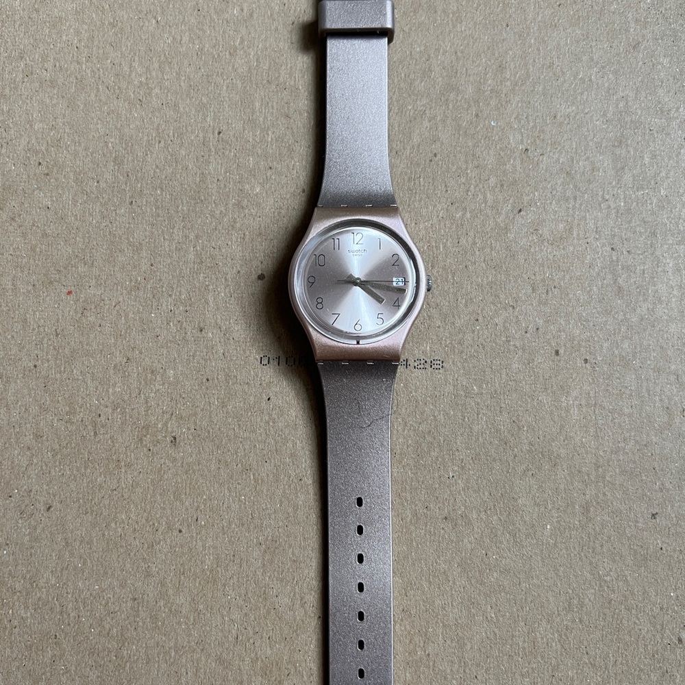 Swatch Metallic Watch - rose gold
